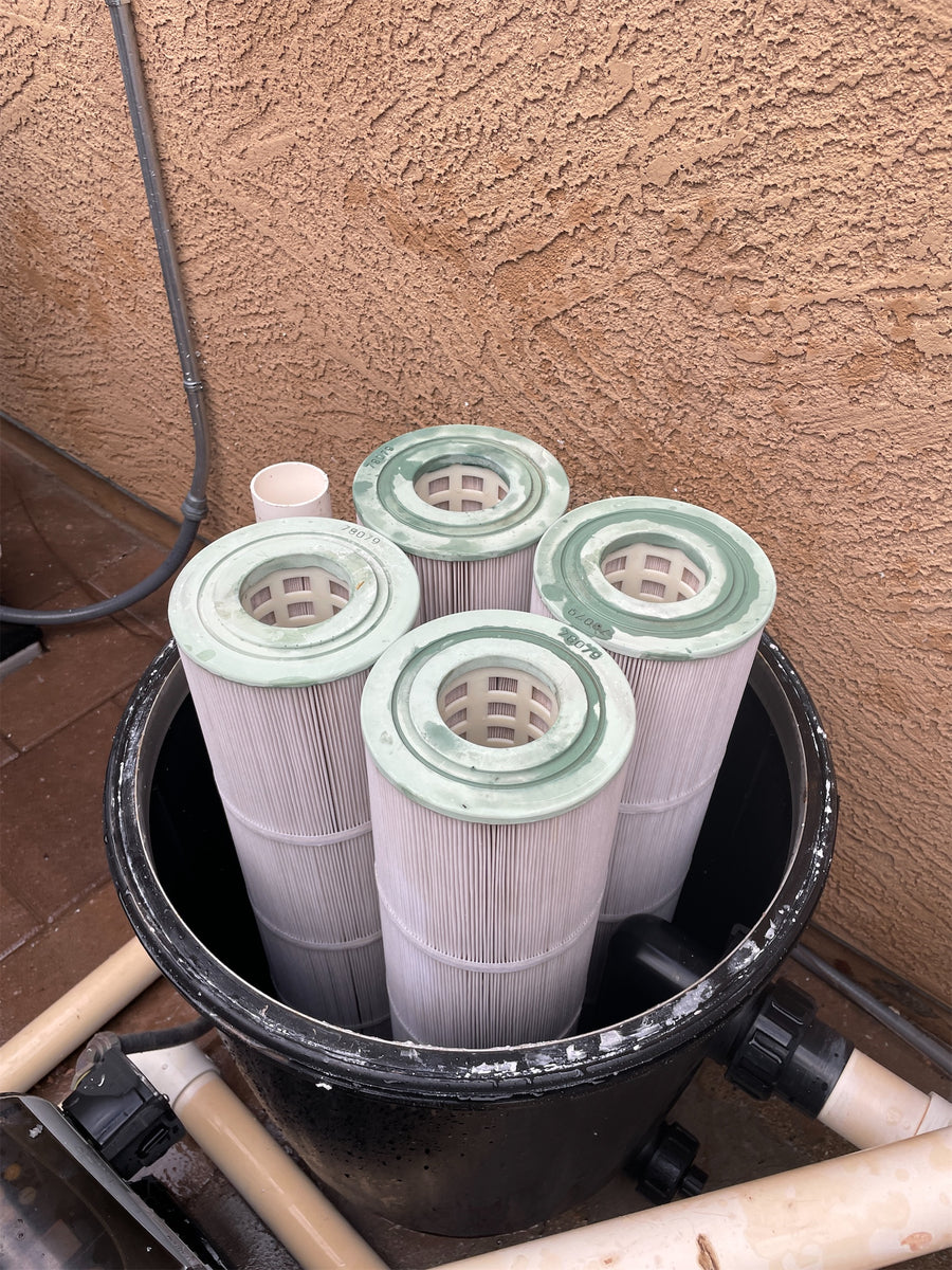 Swimming Pool Filter Cleaning Service